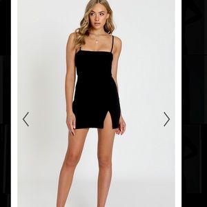 Island babe dress in black